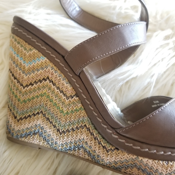 Wedge Lulu Townsend Sandals Size 9.5 9 1/2 - Picture 2 of 16